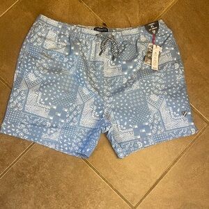 NWT Daniel Cremieux bandana Swim Shorts! XL